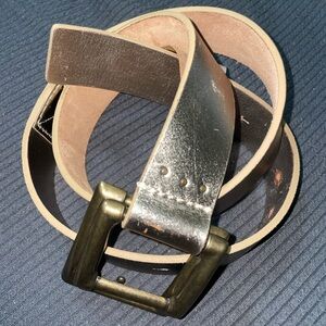 PLATINUM Rowan leather belt, Small Medium